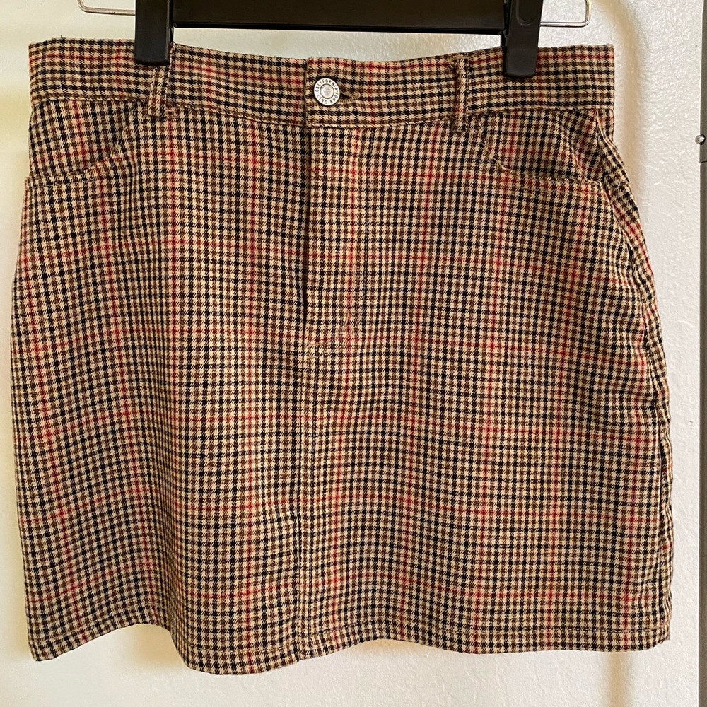 Brandy Melville plaid skirt
